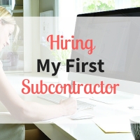 Hiring My First Subcontractor